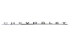 1962 TRUNK EMBLEM "CHEVROLET SCRIPT"